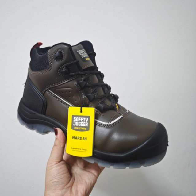 Safety Shoes 41EU ป้องกันไฟ 18KV รองเท้าเซฟตี้หุ้มข้อ KR1193