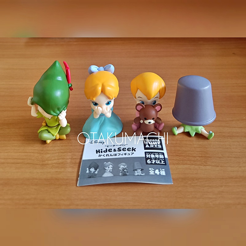 กาชาปองฟิกเกอร์ปีเตอร์แพน Peter Pan Hide & Seek Hide and Seek Figure