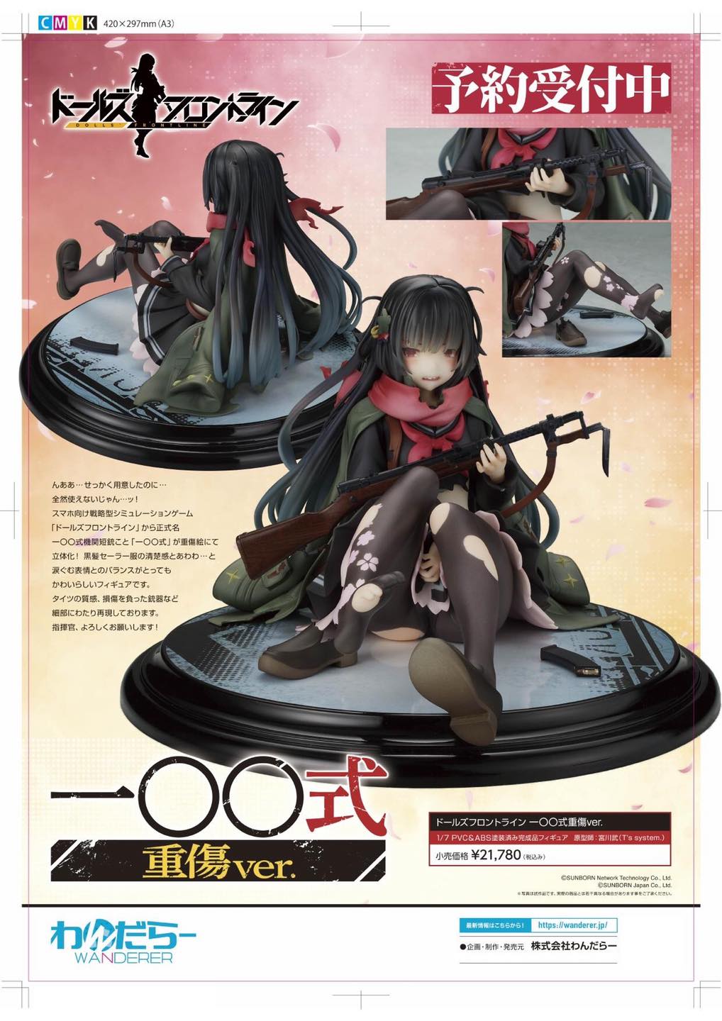 [เปิดจอง] Girls' Frontline Type 100 Heavy Damage ver.