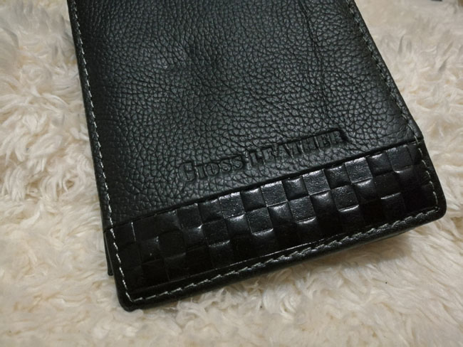 กระเป๋าสตางค์หนังแท้ GIOSS LEATHER /ของใหม่/