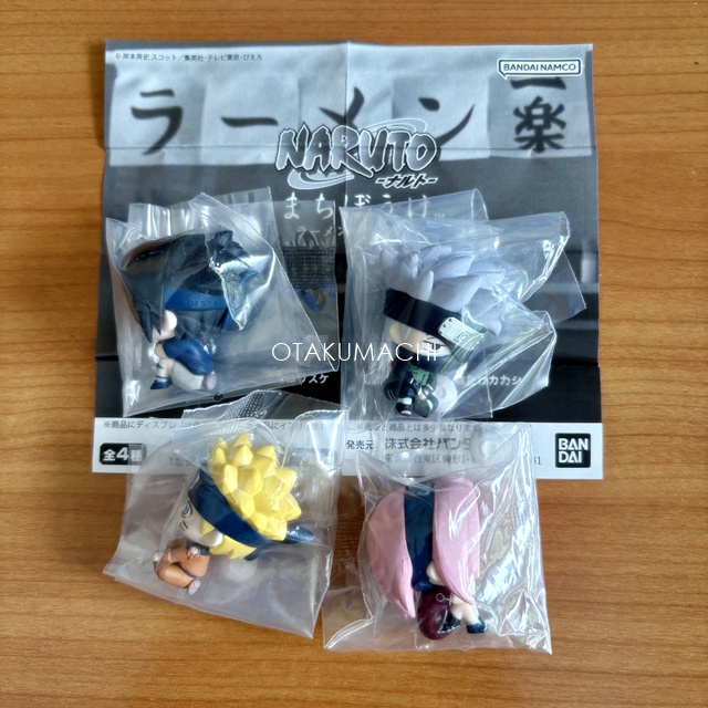 กาชาปอง Waiting: The Case of Ramen Ichiraku in Naruto ครบเซ็ทสี่แบบ