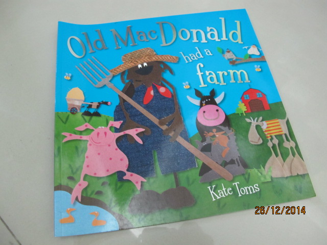 Old Mac Donald had a farm : นิทานปกอ่อนเล่มโต คุณลุงแมคโดนัลมีฟาร์ม นิทานเพลง