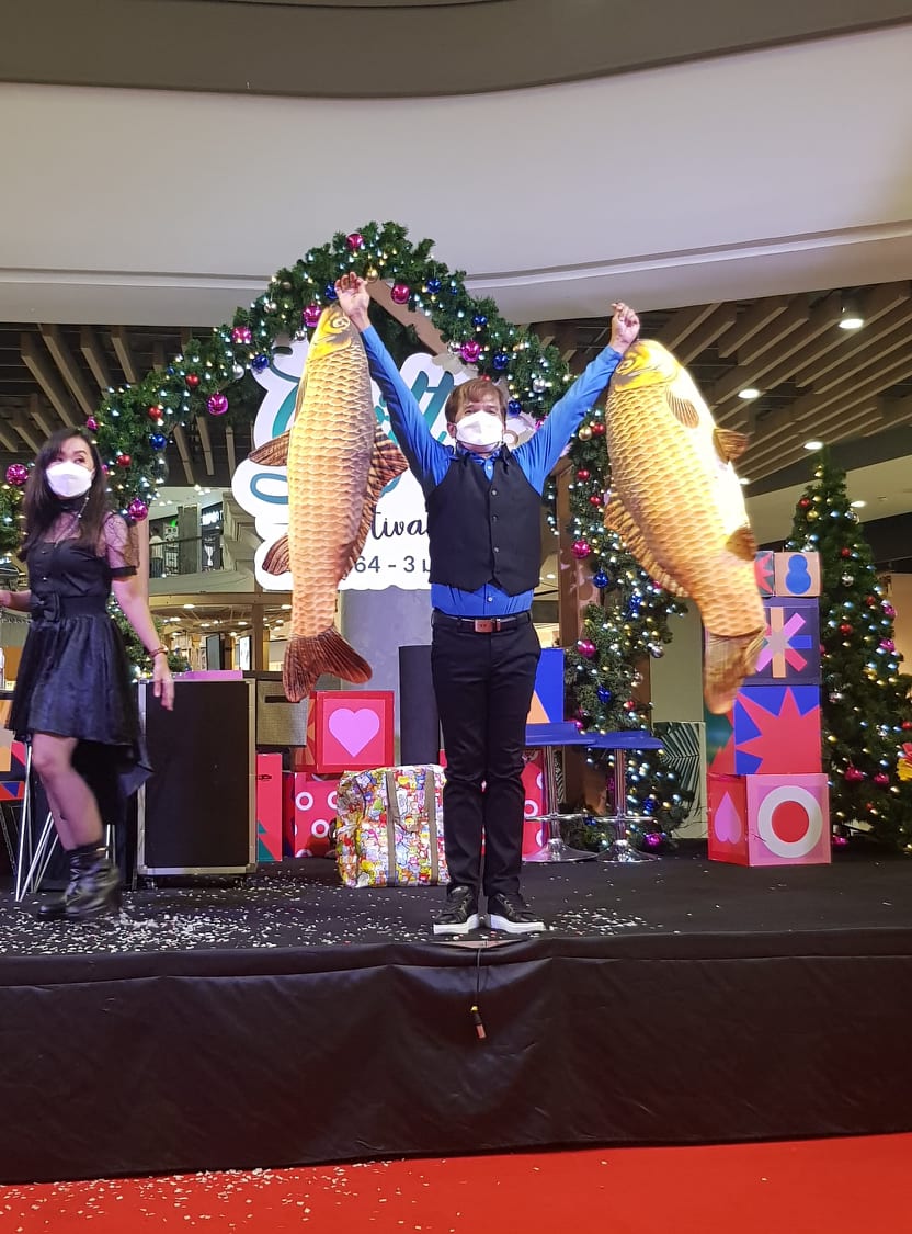 Balloon Man บอลลูนแมน โชว์ลูกโป่งยักษ์ การแสดง โชว์ 02/01/2565