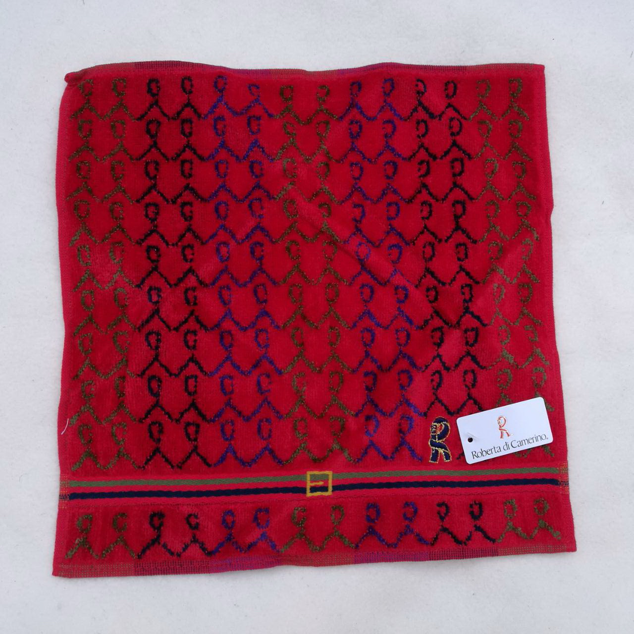 ผ้าขนหนูเช็ดหน้า Roberta di Camerino สวยมาก