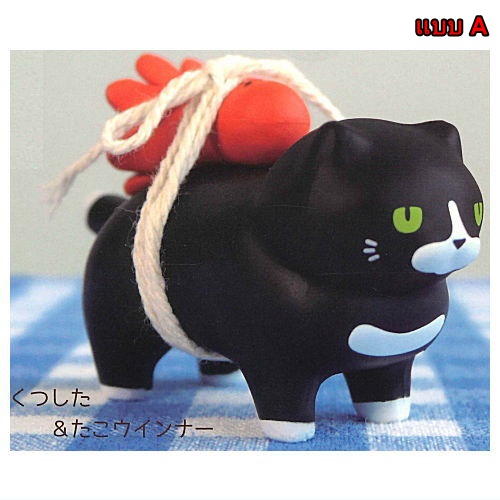 กาชาปองฟิกเกอร์แมว Bento Cat Mini Figure 2