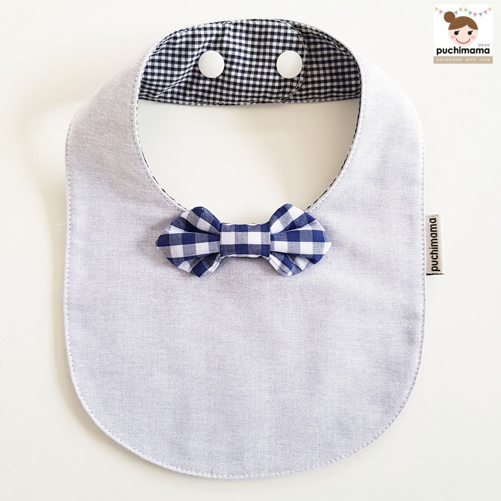 Puchimama "Bow Tie" Bib