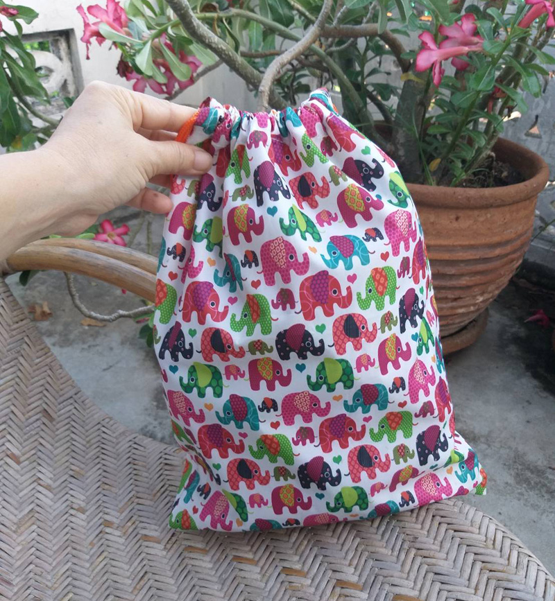 ถุงหูรูดกันน้ำ ลายน้องช้างน่ารักมากกกก (ของใหม่)