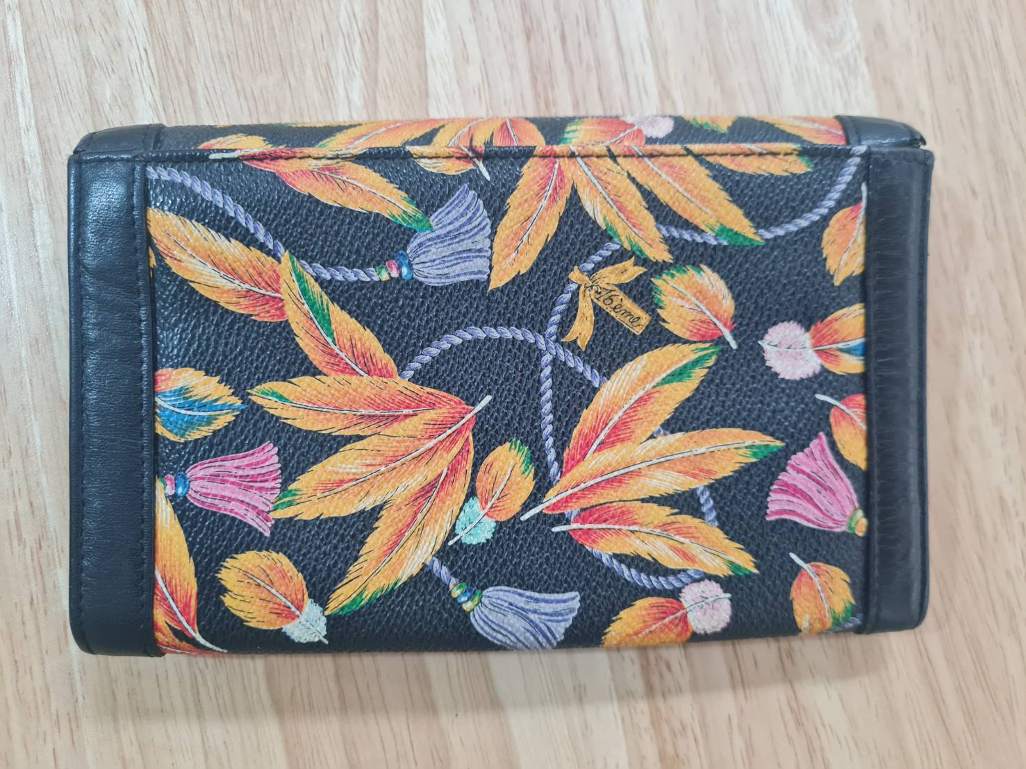 กระเป๋าสตางค์หนังแท้ ลายสวยมาก