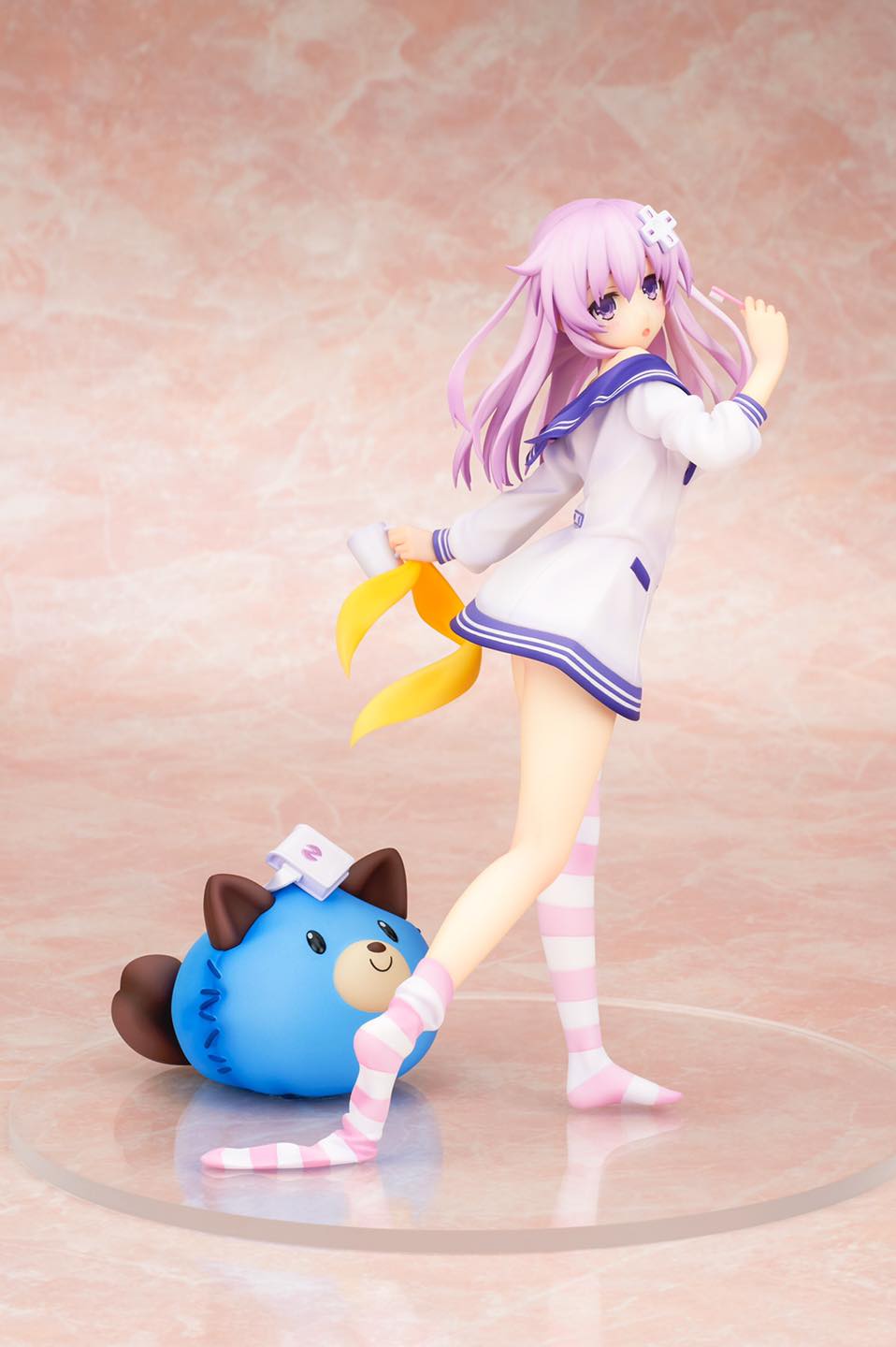 พร้อมส่ง Hyperdimension Neptunia Nepgear Wake Up Version PVC Figure (1:8 Scale)