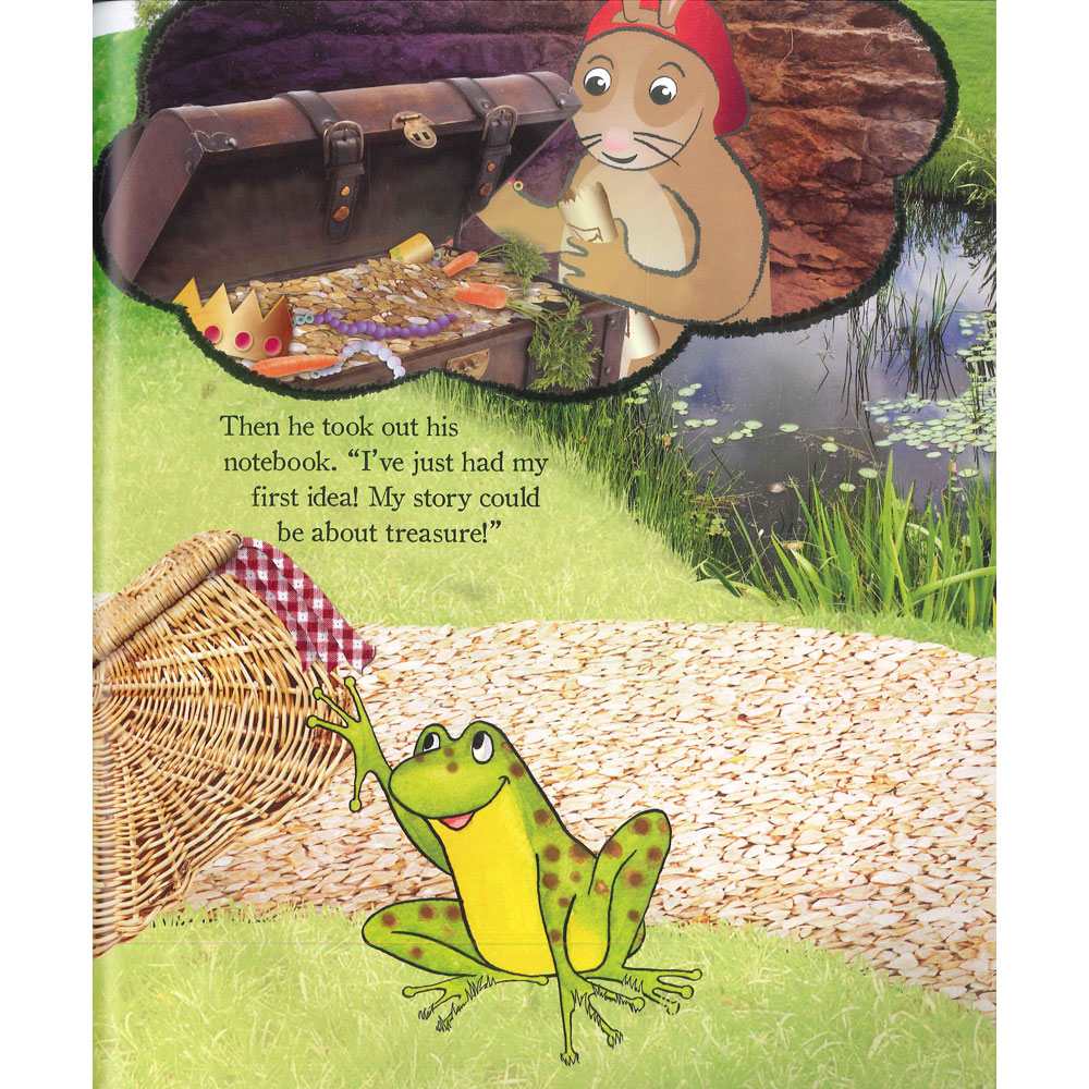 Peter Bently : Bunny Loves to Write : นิทานภาพ กระต่ายชอบเขียนหนังสือ ปีเตอร์ เบนท์ลี่ จาก Shark in the Dark