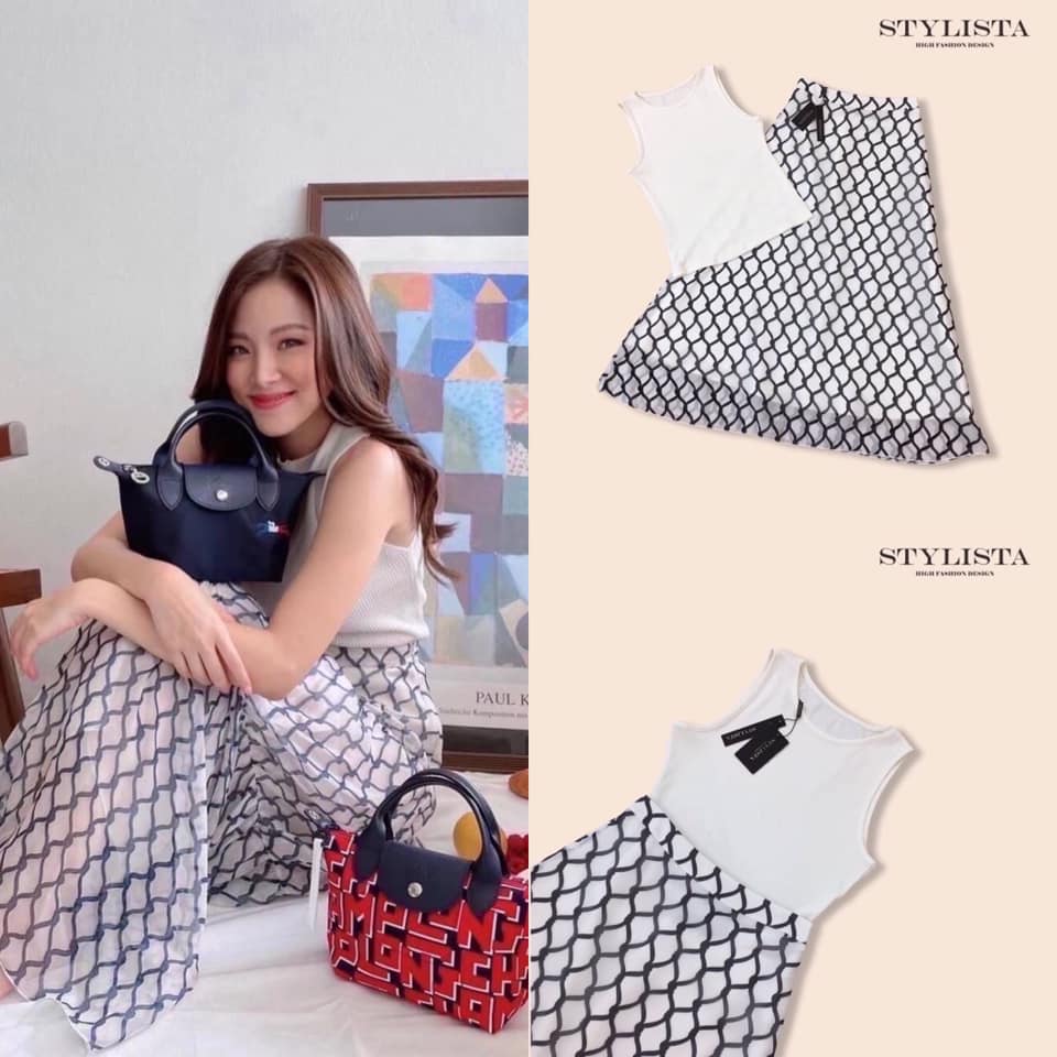 ชุดเซตเสื้อเเขนกุด+กระโปรงยาวเข้าชุด ใส่สวยมากๆ ดูดีเหมือนเซเลปเลยค่ะ สวยเปะเวอร์ สินค้าคุณภาพ (พร้อมส่ง)