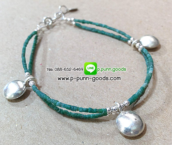 สร้อยข้อมือเงินแท้