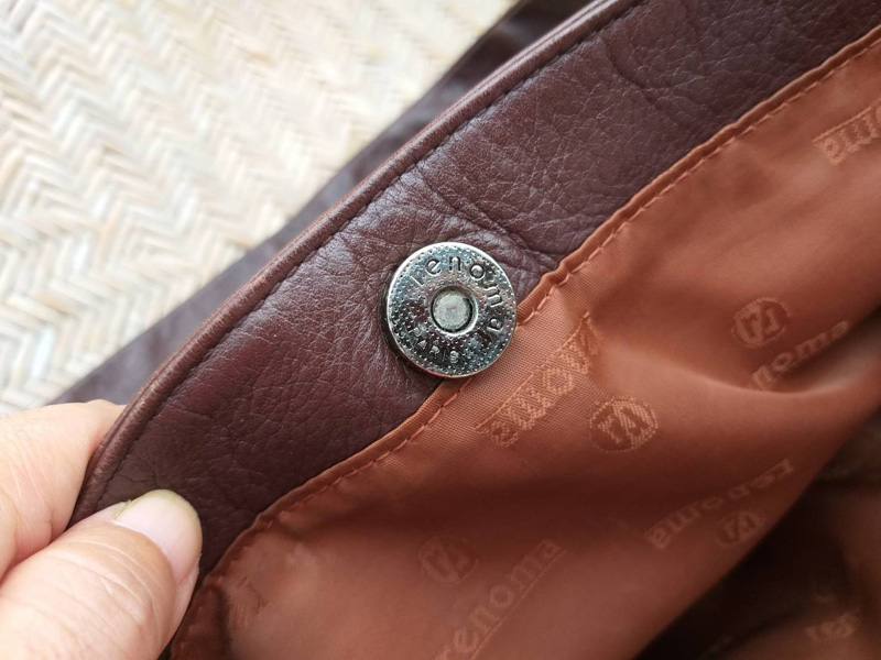 กระเป๋าหนังแท้ renoma หนังหนา ทนมาก