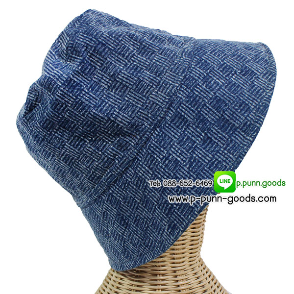 หมวกผ้าฝ้ายสโตน หมวกทรงบัคเก็ต