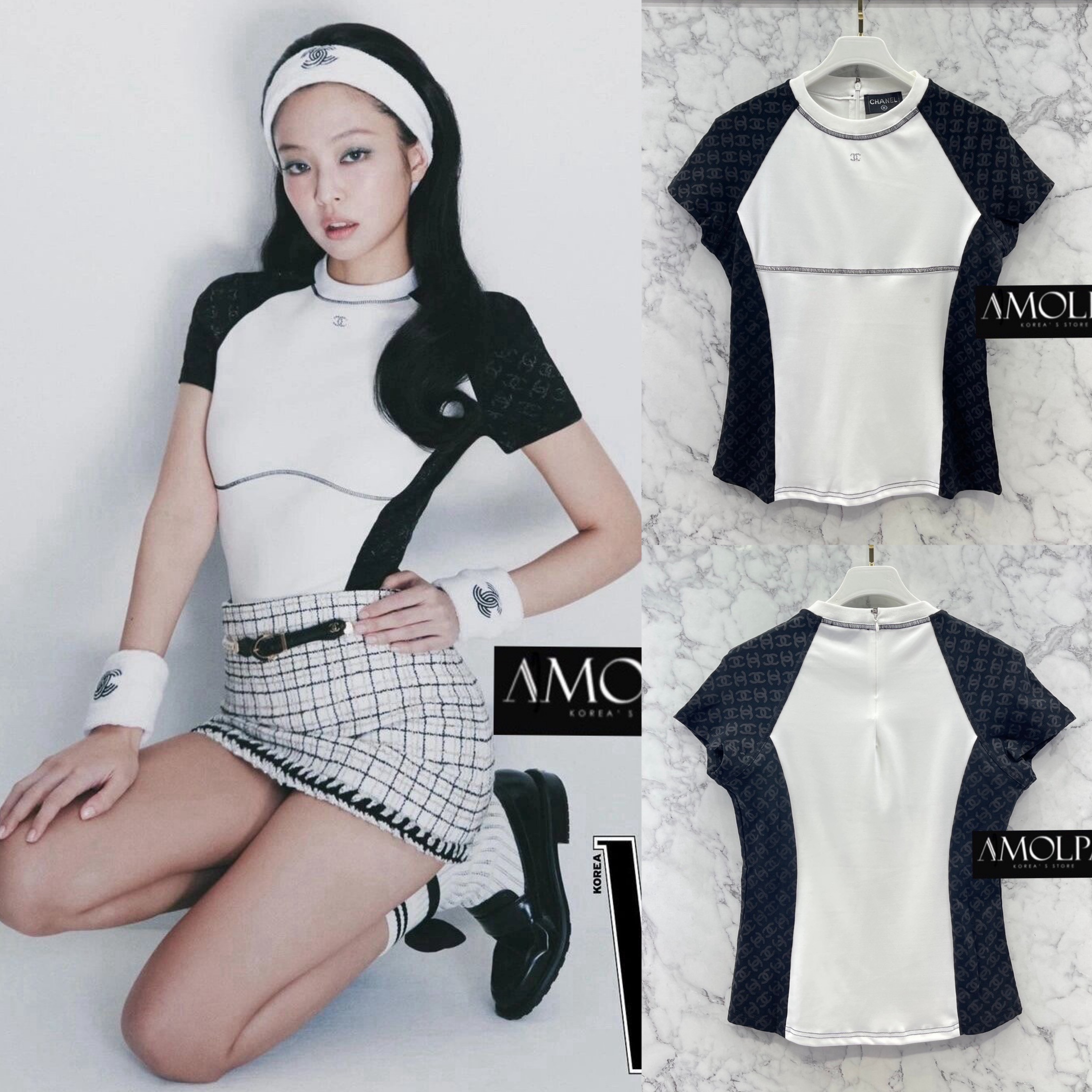 เสื้อแขนสั้นแบรนด์ CC. ทรงสวยมาก จัดเก็บทรง ใส่แล้ว ดีต่อใจสุดๆ ลายใหม่ชนช๊อป ใส่สบาย : สินค้าคุณภาพ (พร้อมส่ง)