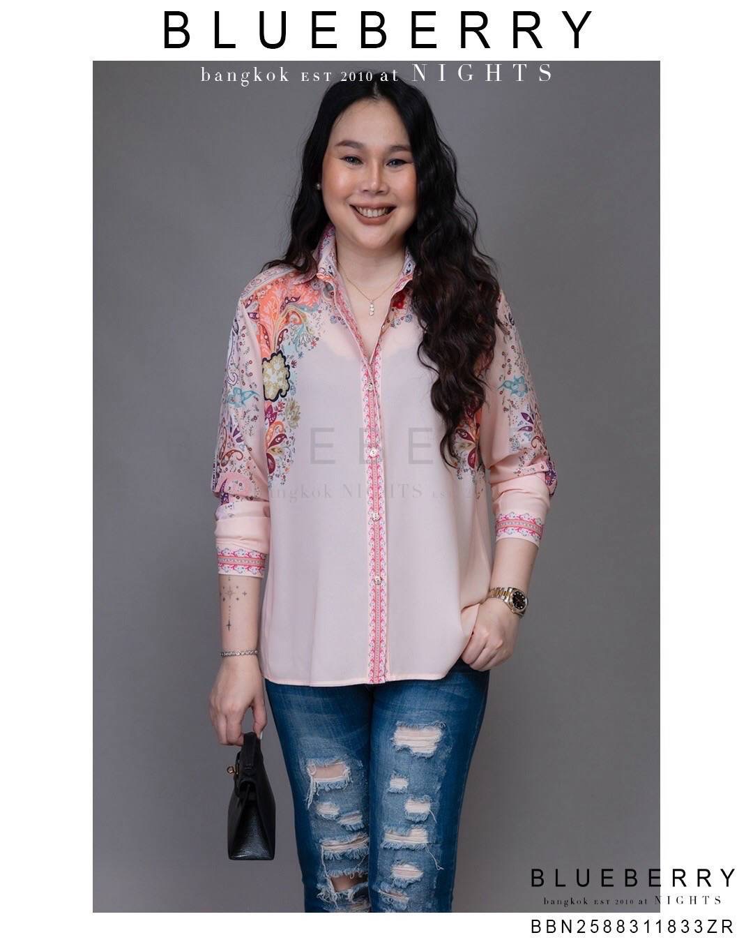 เสื้อเชิ้ต พรีเมียมทรงคลาสสิคตลอดกาลเชิ้ตแขนยาว พิมพ์ลายแบรนด์เนมไฮคลาส ใส่สบาย : สินค้าคุณภาพ (พร้อมส่ง)