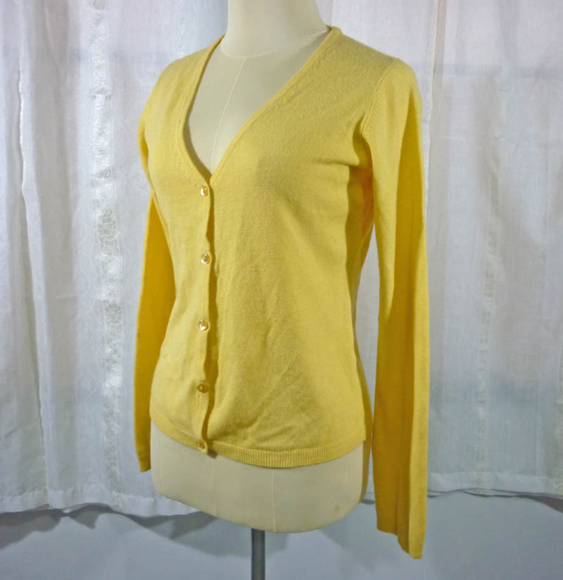 เสื้อคาร์ดิแกนไหมพรม COMME CA ISM ไซด์S (ของใหม่)