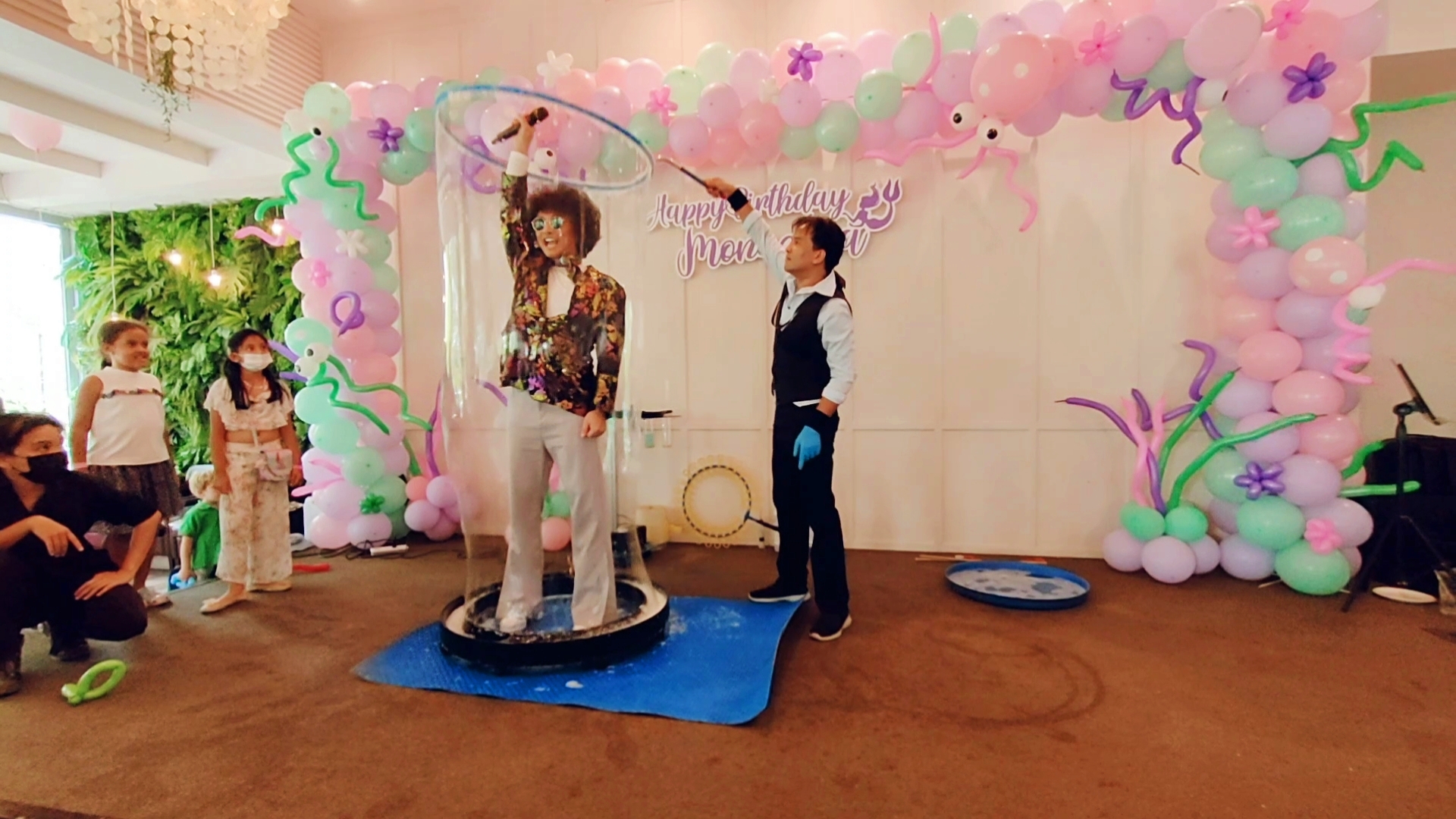 Bubble Show บับเบิ้ลโชว์ โชว์ฟองสบู่ ฟองสบู่ยักษ์ 12/06/2565