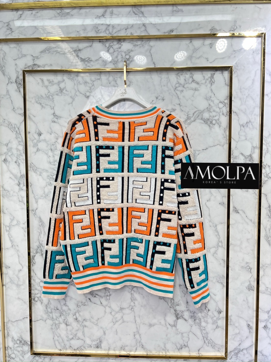 เสื้อไหมพรมคาดิแกน หนานุ่ม CARDIGAN FENDI KNIT เนื้อผ้าดีม๊ากกกก ผ้าใส่สบายมาก : สินค้าคุณภาพ (พร้อมส่ง)