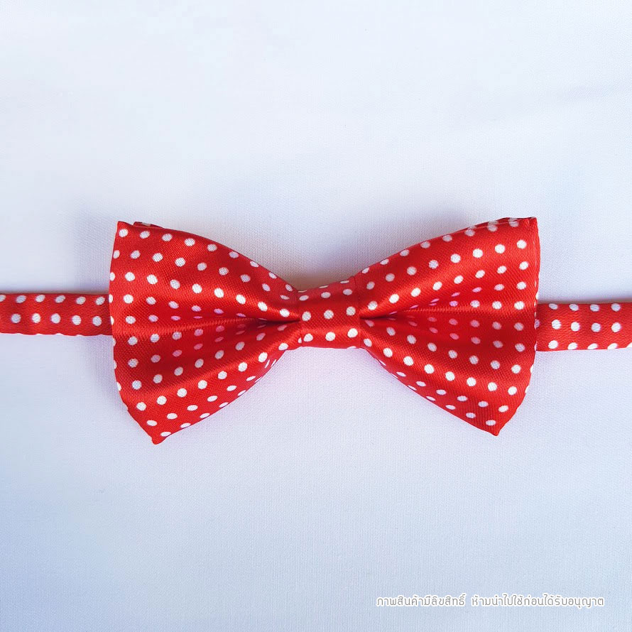 โบว์หูกระต่ายเด็ก ผูกสำเร็จ ปรับขนาดได้ สำหรับวัย 1-12 ปี