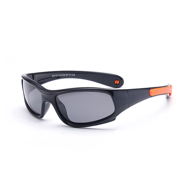 แว่นตากันแดดเด็ก UV400 ขาบิดงอได้มาก สำหรับเด็กวัย 2-9 ปี (สายคล้องเก็บได้)