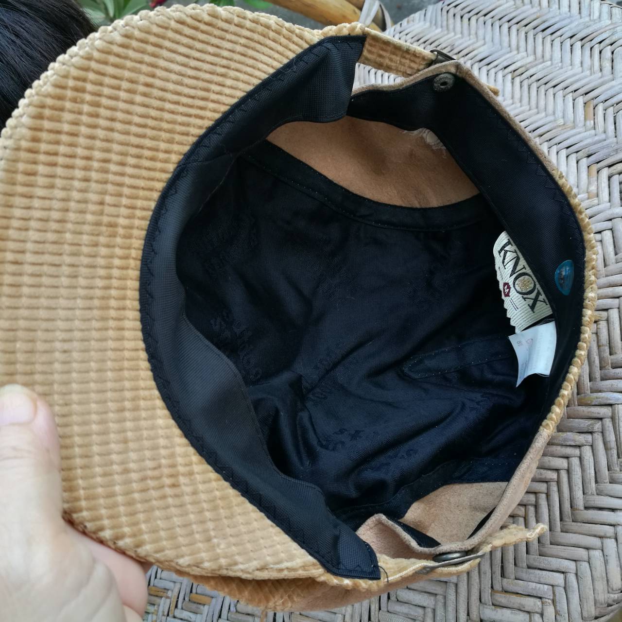 หมวกติงลี่ KNOX ผ้าลูกฟูก สวยมาก