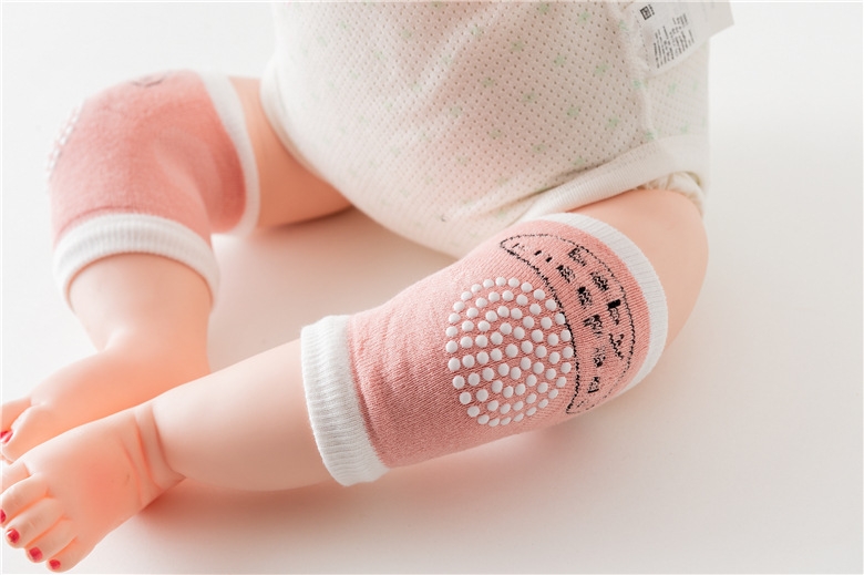 สนับเข่าเด็ก ที่รองเข่าคลาน ที่ใส่เข่าคลาน ถุงเข่า วัยหัดคลาน/หัดเดิน เด็กเล็ก มีกันลื่น Baby Knee Pads