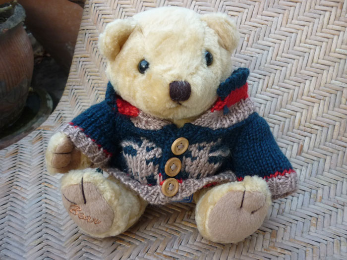 ตุ๊กตาหมี BRITISH TOYS ของแท้ใหม่ป้ายห้อย