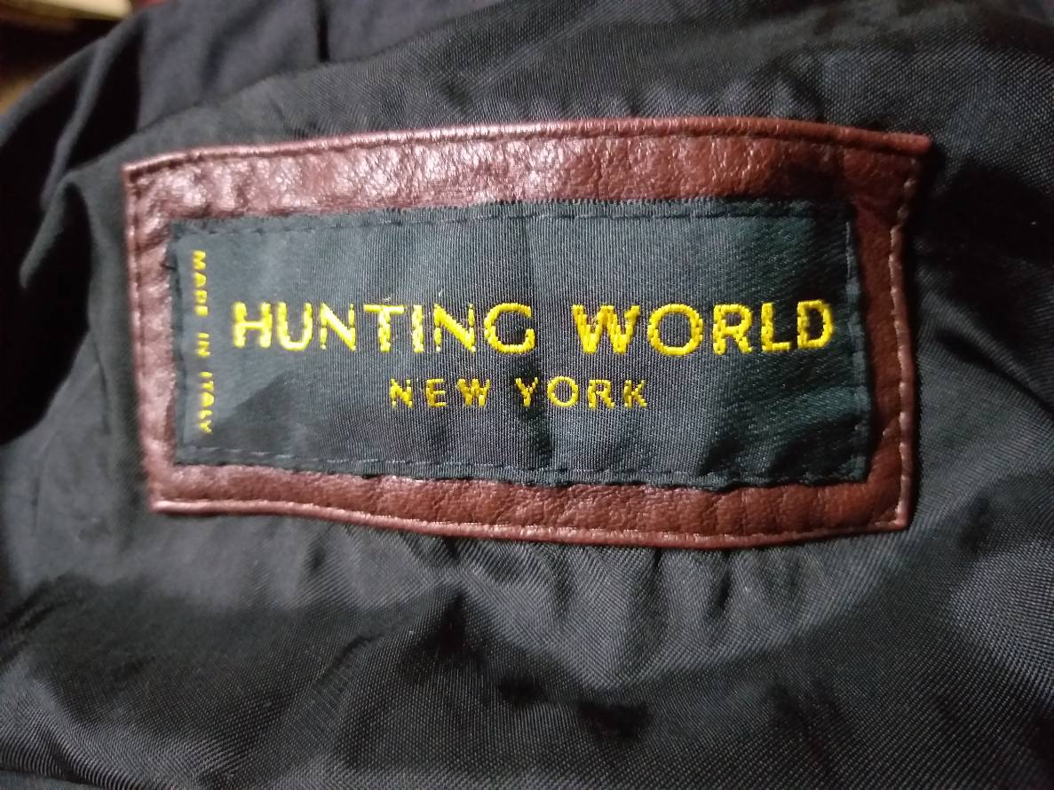 โค้ทขนเป็ด HUNTING WORLD Made in ITALY อก52