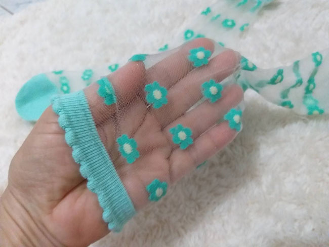 ถุงเท้าซีทรู น่ารักมากจร้าา /ของใหม่/