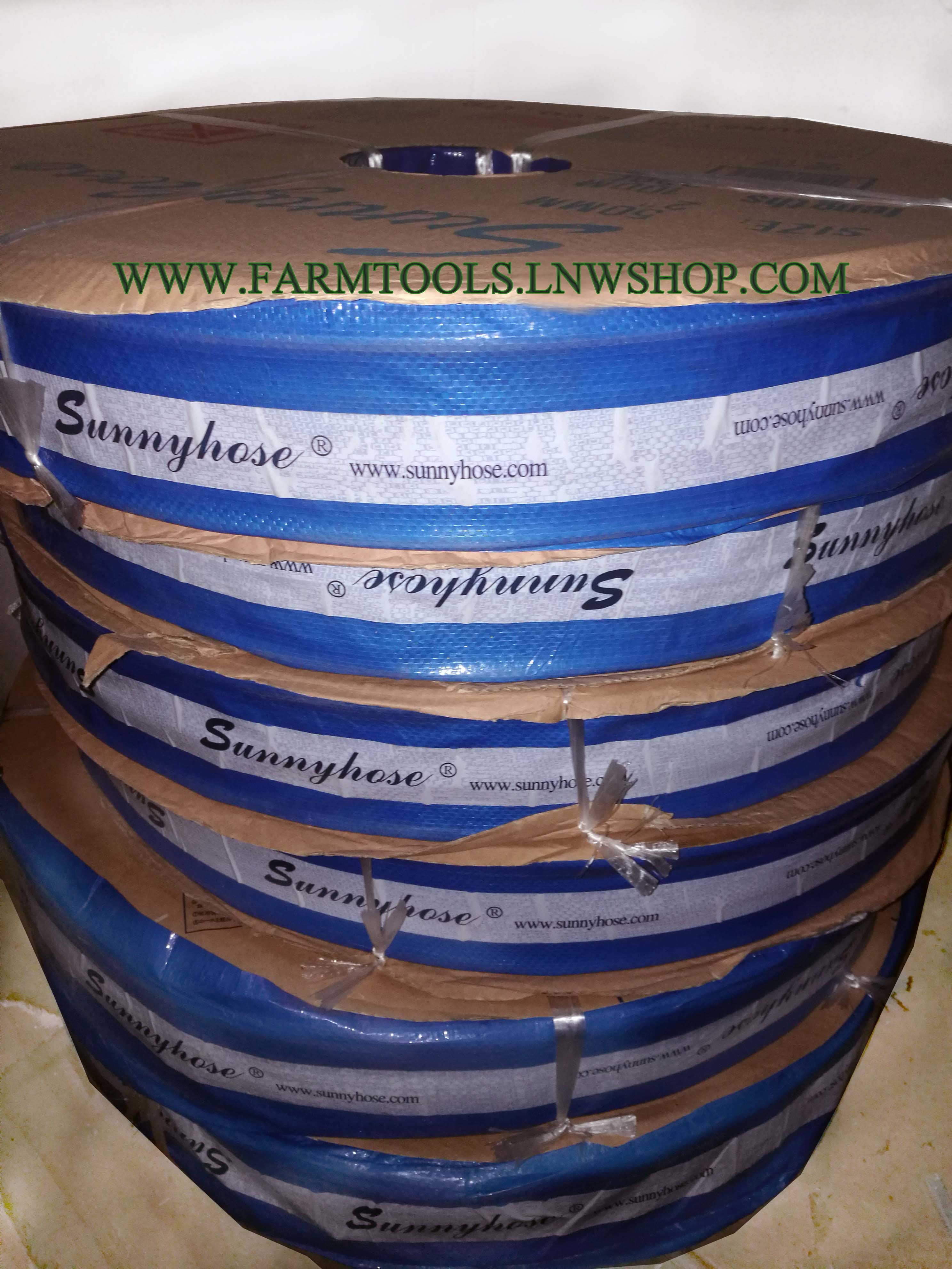 สายส่งน้ำ sunnyhose 3นิ้ว ของญี่ปุ่นแท้ นำเข้าจากโรงงานโดยตรง ราคาส่งรบกวนโทร 0939464565