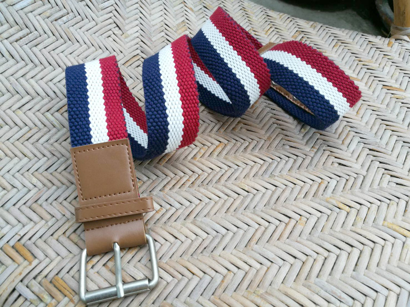 เข็มขัดด้ายถัก เชือกถัก สวยมาก (ของใหม่)