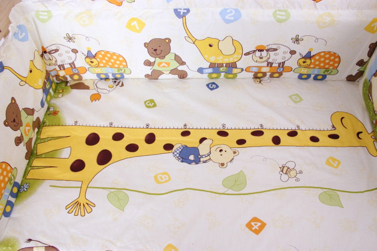 (ส่งฟรี) NanaBaby เครื่องนอนทารก เครื่องนอนเด็ก ชุดเครื่องนอนในเปลเด็ก หมอน+เบาะรองนอน+กันกระแทกโดยรอบ (ไม่รวมเปลไม้)