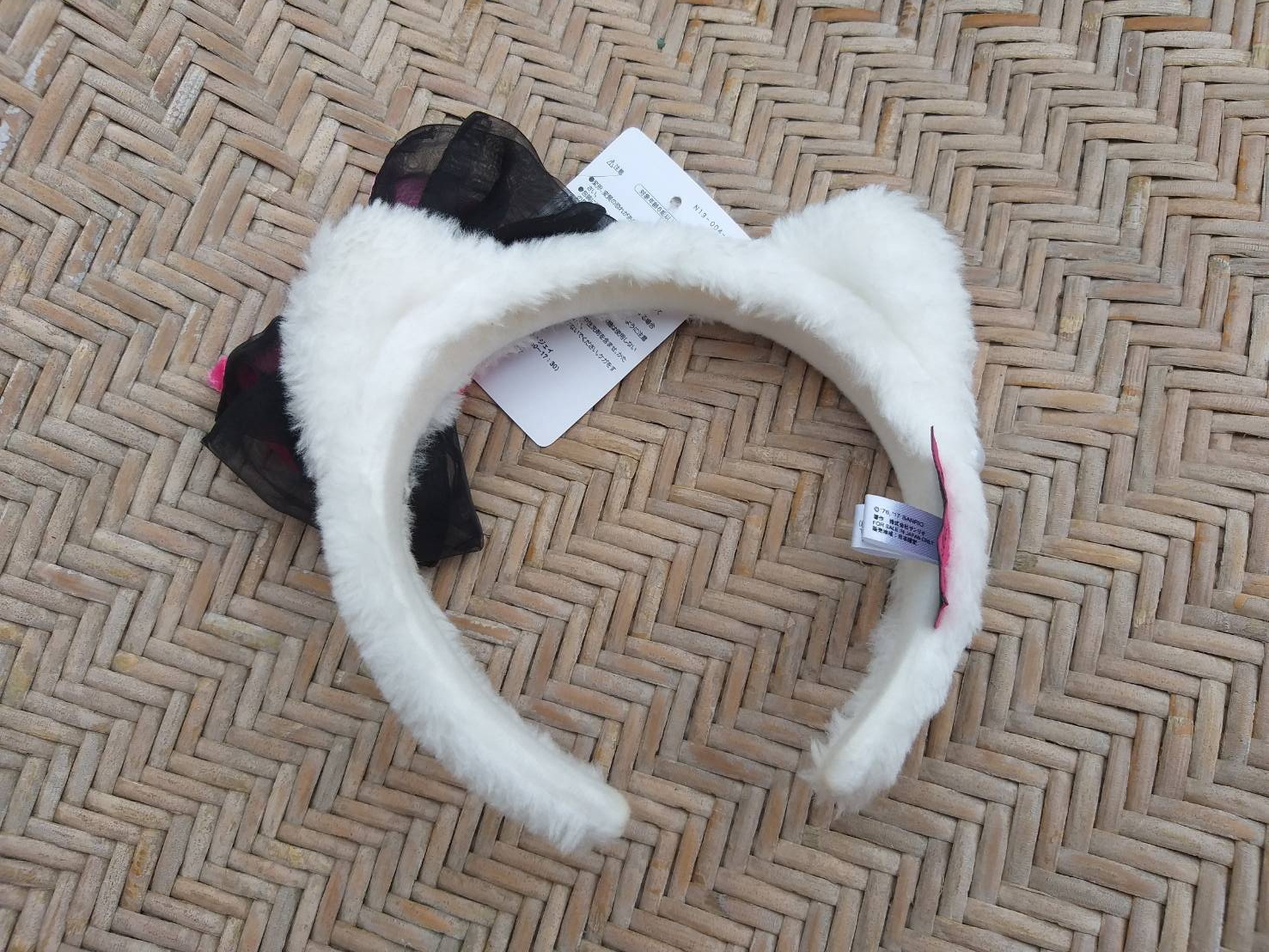 ที่คาดผมขนหมี Kitty ลิขสิทธิ์แท้ (ของใหม่)