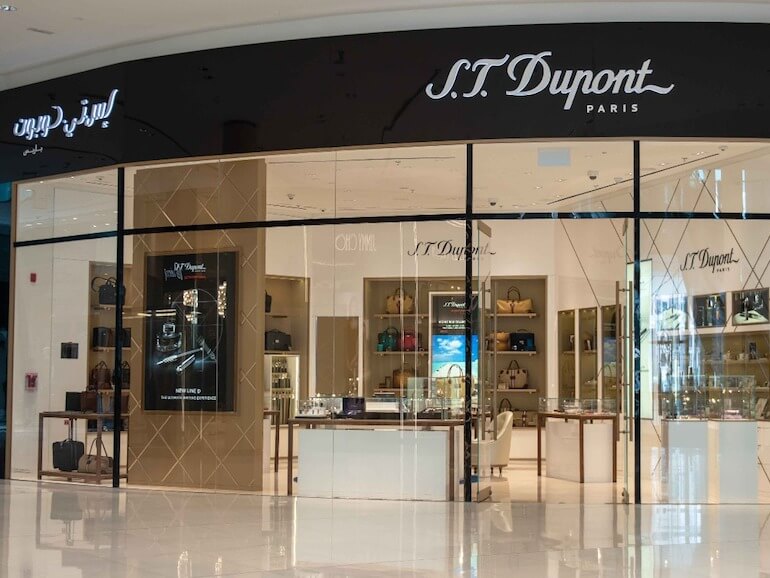 กระเป๋านามบัตร เอกสาร ธนบัตร S.T. Dupont paris