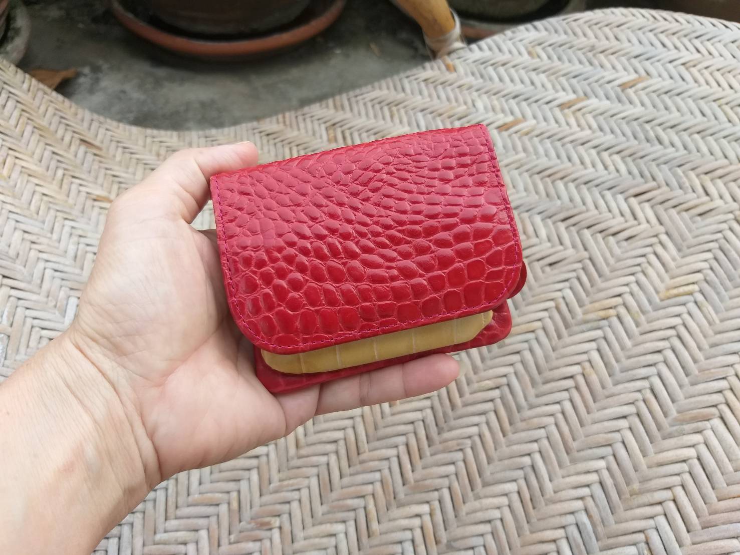 กระเป๋าสตางค์ใบเล็ก เก๋มาก น่ารักสุดๆ(ของใหม่)