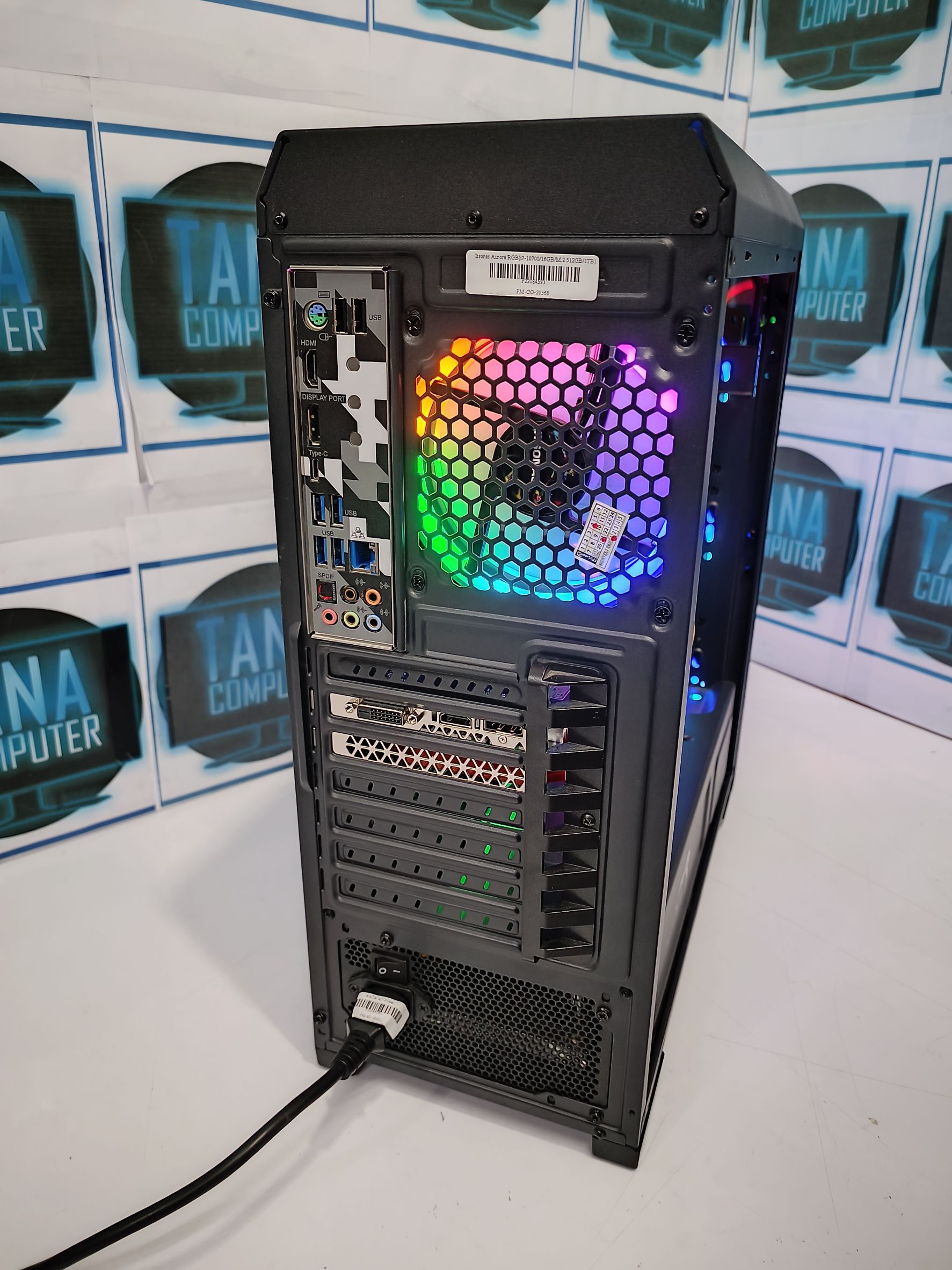 (22,900)คอมประกอบตั้งโต๊ะ สเปคแรงๆ I7-10700 Ram16GB SSD512GB HDD1TB GTX1630 4GB