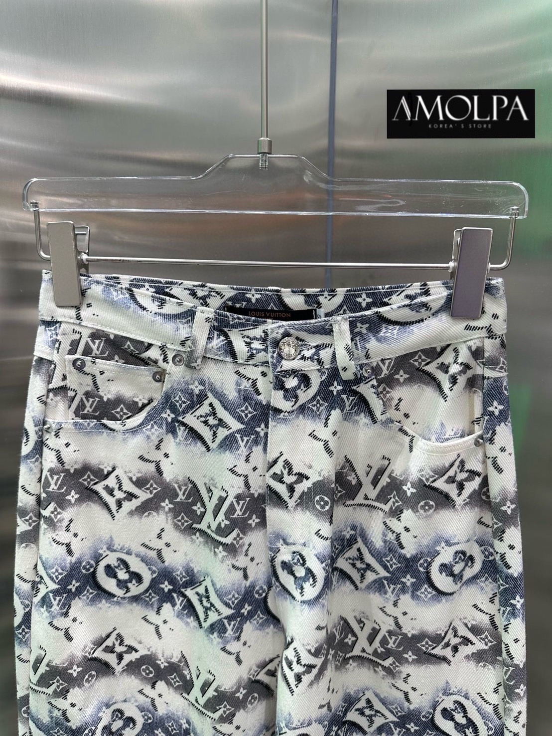 กางเกง LV DENIM ชนช๊อปปป สวยม๊ากกก ผ้ายีนส์แท้ 100เปอ อย่างดี ใส่สบาย : สินค้าคุณภาพ (พร้อมส่ง)