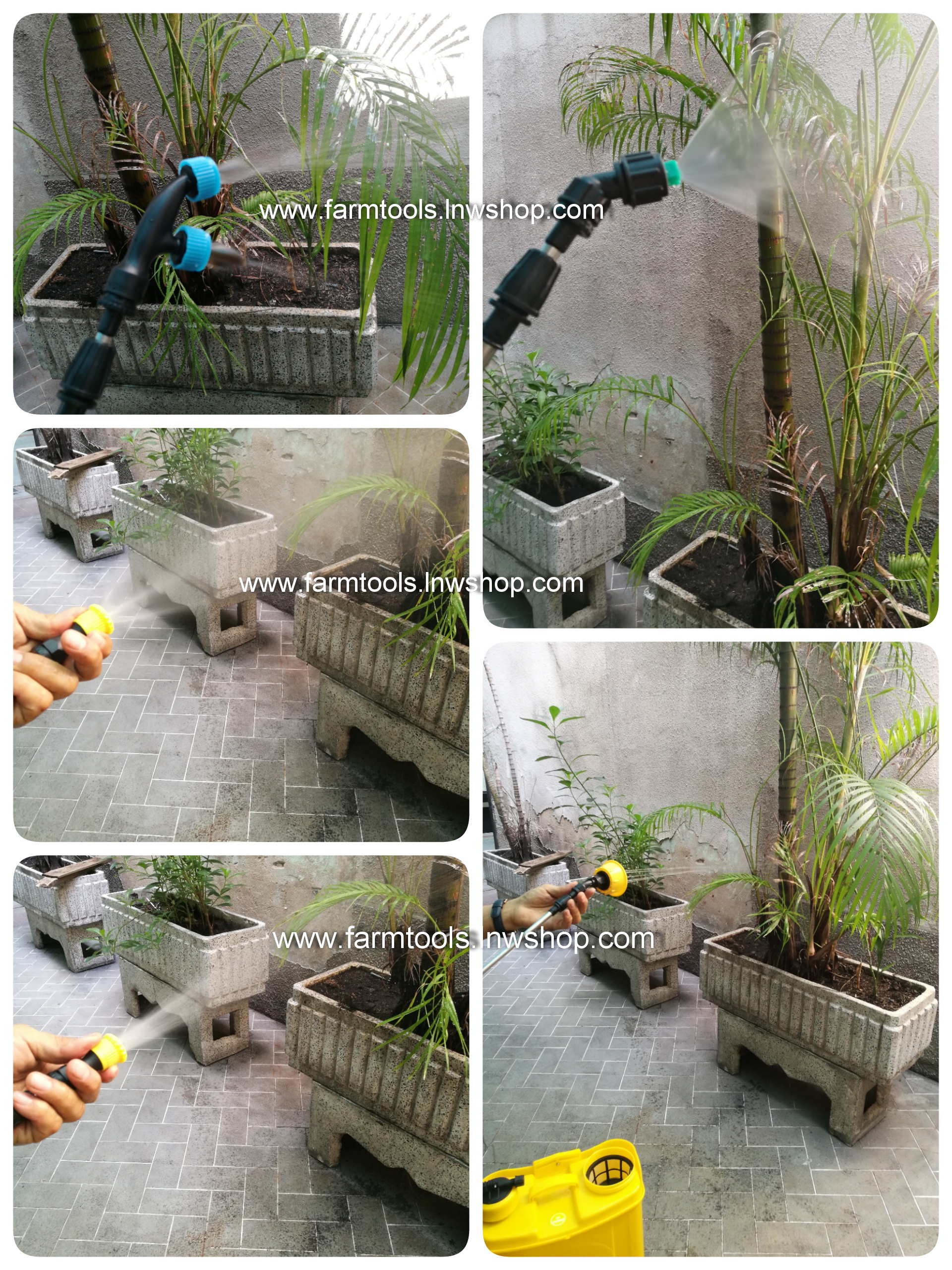 เครื่องพ่นยา 18 ลิตร 2in1 LOTA 2ระบบ ใช้ได้ทั้งแบตเตอรี่และมือโยก