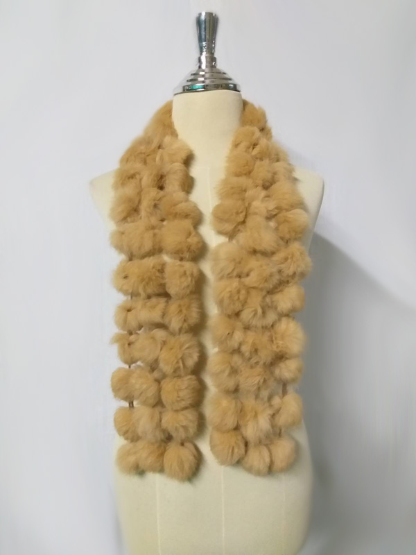 ผ้าพันคอขนกระต่ายแท้ นุ่มมาก (ของใหม่)