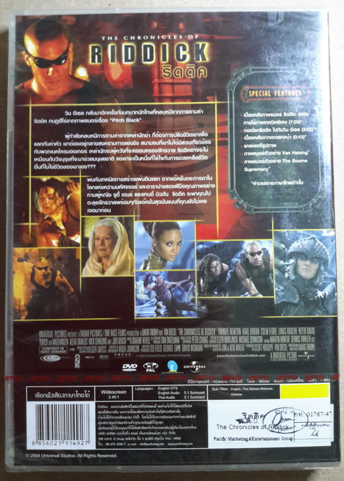 (DVD) The Chronicles of Riddick (2004) ริดดิค (มีพากย์ไทย)