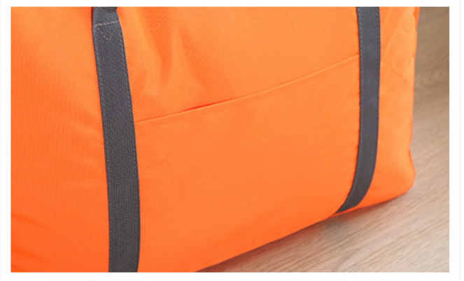 DINIWELL กระเป๋าเดินทางพับเก็บได้ ลายดอกไม้ เสียบกระเป๋าเดินทางได้ ผ้าเนื้อหนา ใหญ่ จุ ช่องเสียบใหญ่ มี 4 สี 4 ลาย ให้เลือก ผลิตจากโพลีเอสเตอร์คุณภาพดี