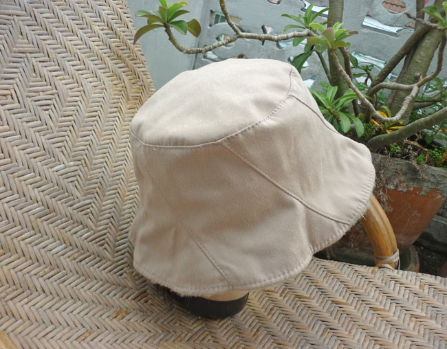 หมวกปีกกว้าง ปีกบุขน ใส่อุ่นหน้าหนาว