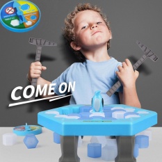 [กล่องใหญ่] ของเล่นทุบน้ำแข็ง ของเล่นเพนกวิน เกมทุบน้ำแข็ง ของเล่นทุบน้ำแข็ง Penguin Trap เกมแพนกวิน แพนกวินน้ำแข็ง 25 X 6 X 26 CM