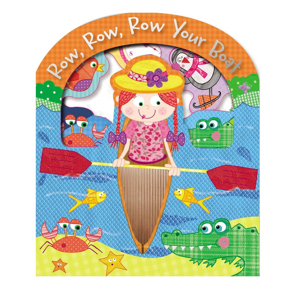 Sing Along Fun - Row Row Row Your Boat : Nurery Rhymes หนังสือภาพเล่มจับโบ้ เพลงเด็ก พาย พายเรือ