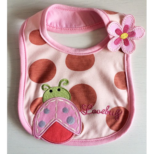 ผ้ากันเปื้อน กันน้ำลาย สำหรับเด็กอ่อน Lastest Kids เย็บประกบ กันน้ำ