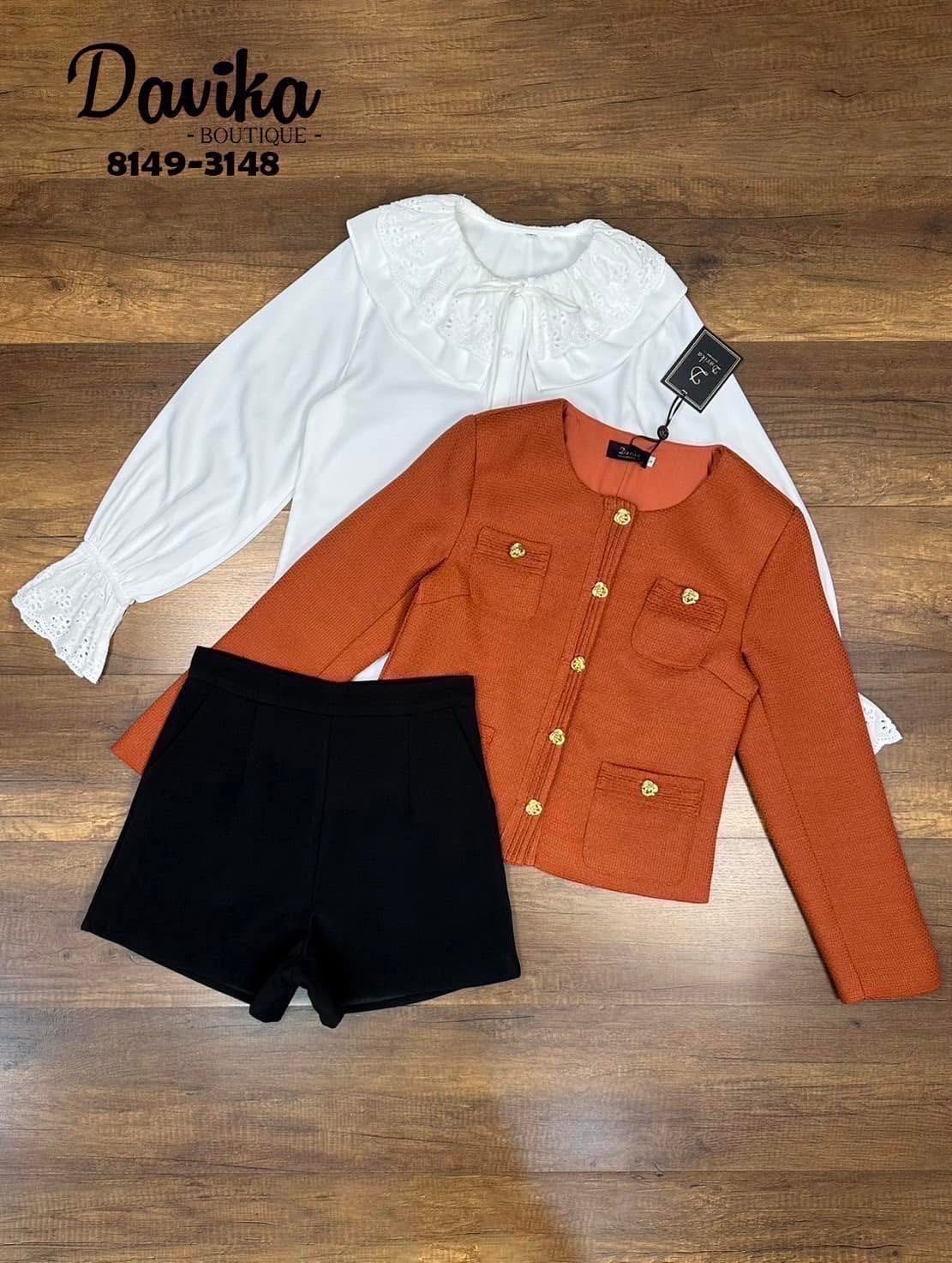 Set 3ชิ้น เสื้อคลุม+เสื้อ+กางเกงขาสั้น ใส่สบาย : สินค้าคุณภาพ (พร้อมส่ง)