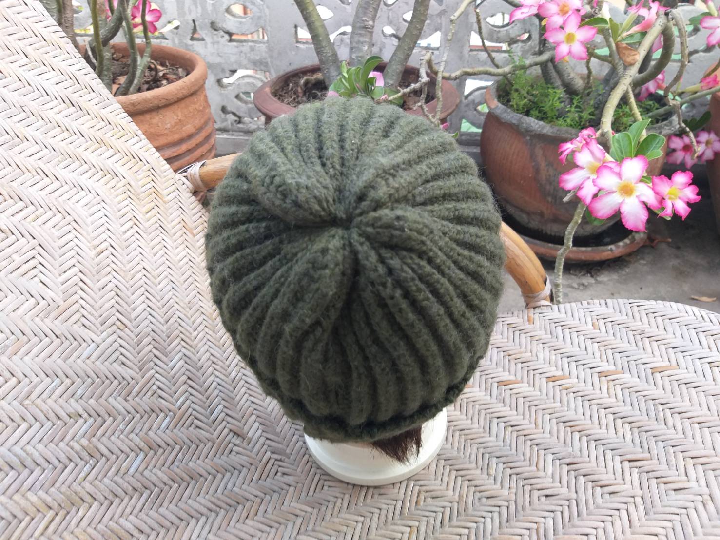 หมวกไหมพรมขนสัตว์ Made in United Kingdom