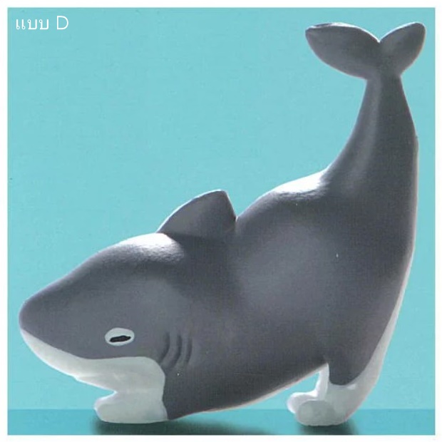 กาชาปองฟิกเกอร์ฉลามในท่าแมว Cat Shark