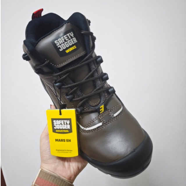 Safety Shoes 41EU ป้องกันไฟ 18KV รองเท้าเซฟตี้หุ้มข้อ KR1193